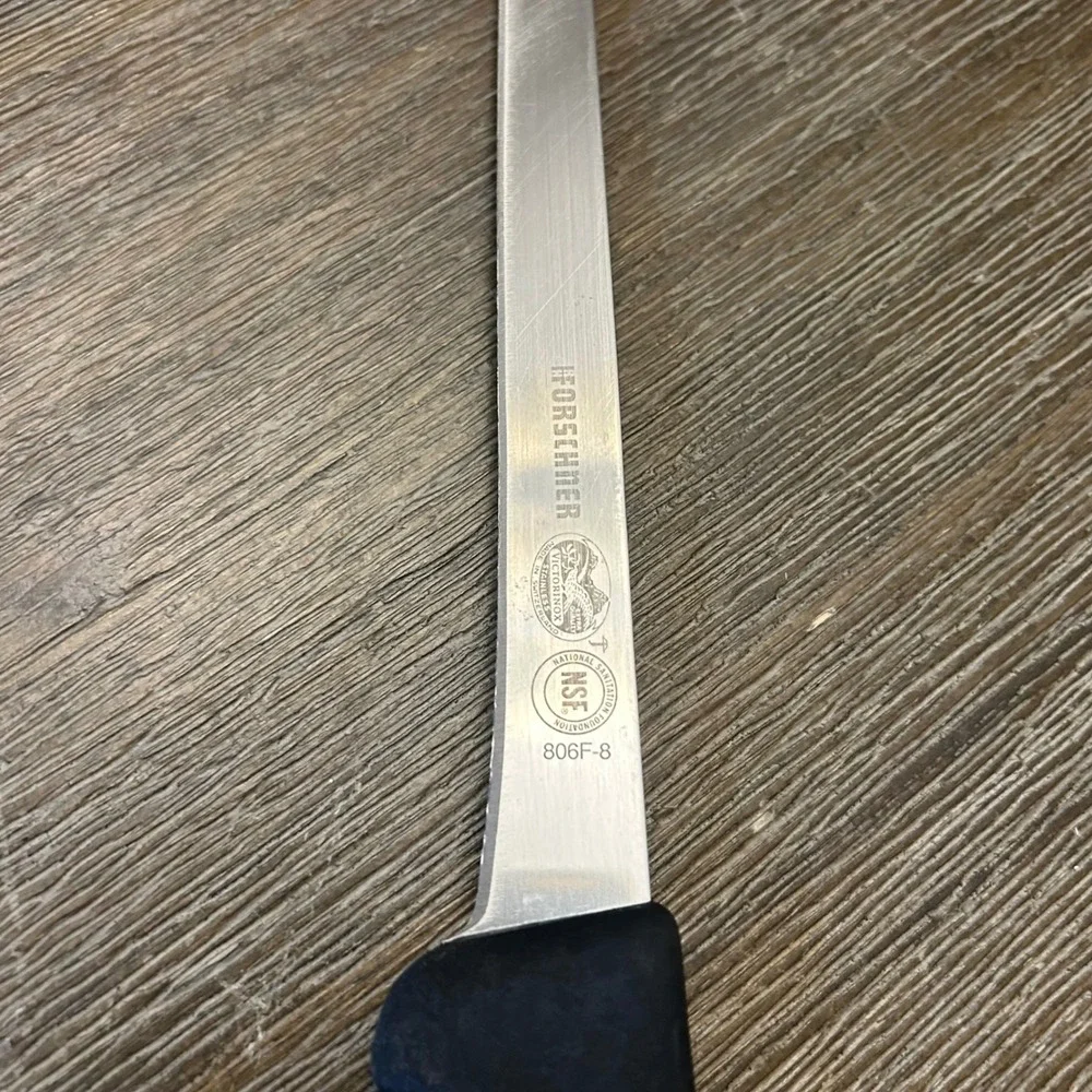 Vtg Victorinox Forschner Fibrox Knife Lot 4 Chef Boning Fillet Butcher NSF Swiss
